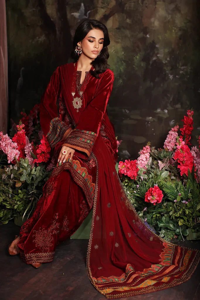 Charizma | Signora Velvet 23 | CVT3-03 by Designer Charizma - House of Maryam - Pakistani Designer Ethnic Wear in {{ shop.shopifyCountryName }}