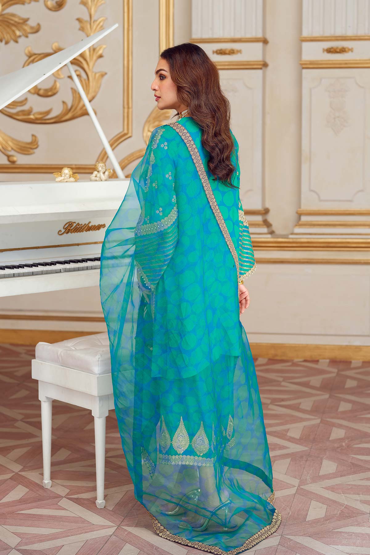 Charizma | Statement Dresses | STM23-12 -  Charizma Ladies Clothes - Original Designer Dress - House of Maryam