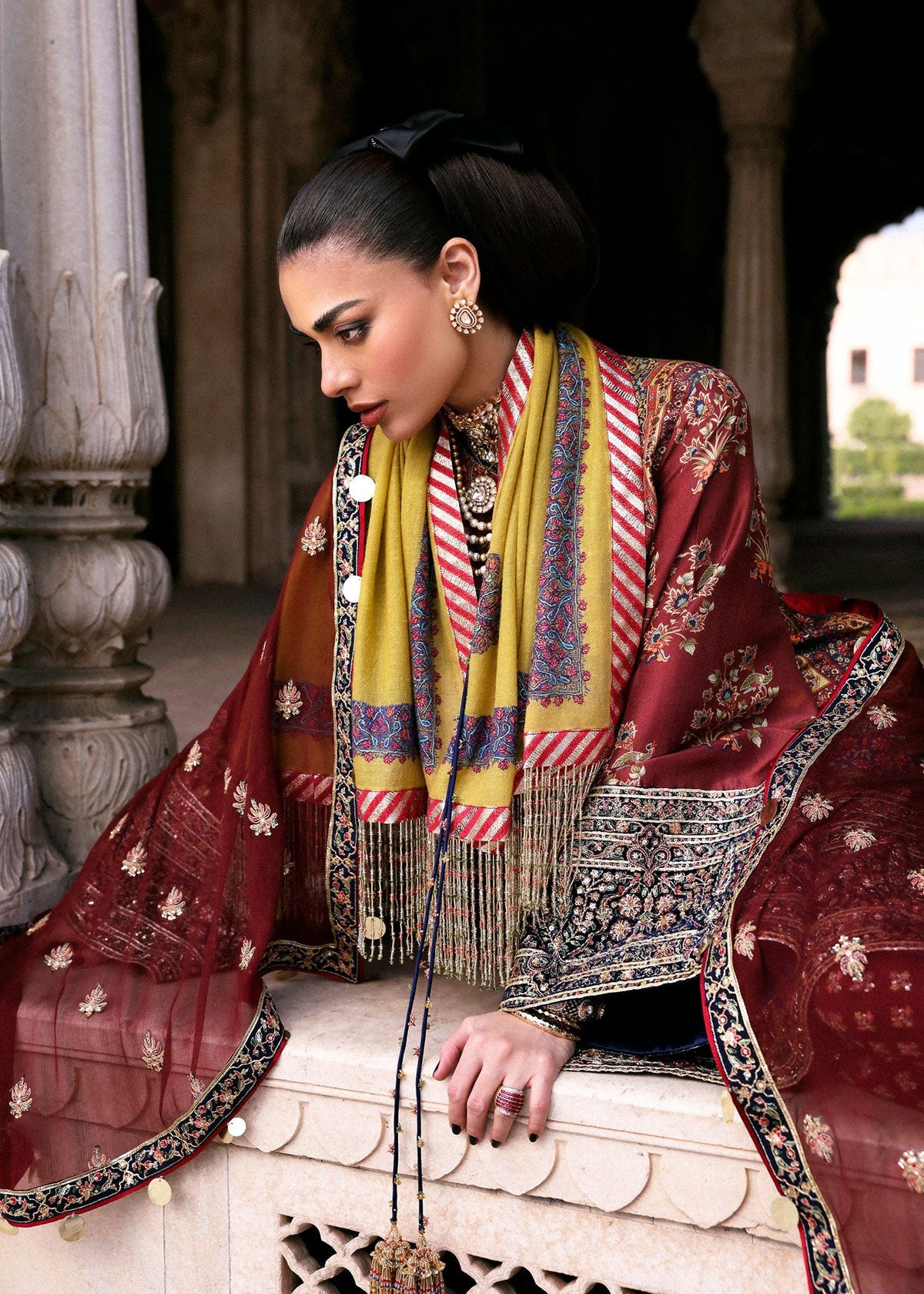 Hussain Rehar | Luxury Pret AW 25 | Brickelle, image 7