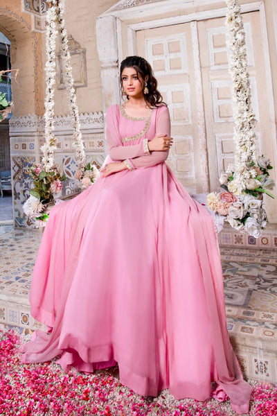 Hania & Umaimaz | Festive Collection | Gulabi -  Hania & Umaima  - Original Designer Dress - House of Maryam