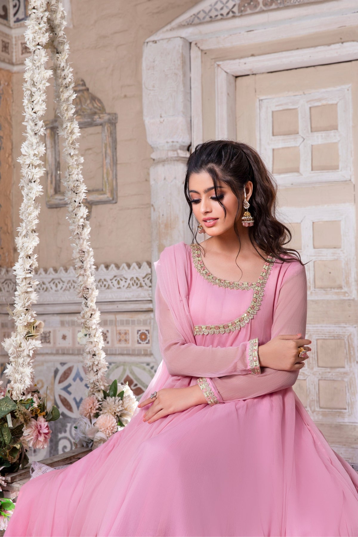 Hania & Umaimaz | Festive Collection | Gulabi -  Hania & Umaima  - Original Designer Dress - House of Maryam