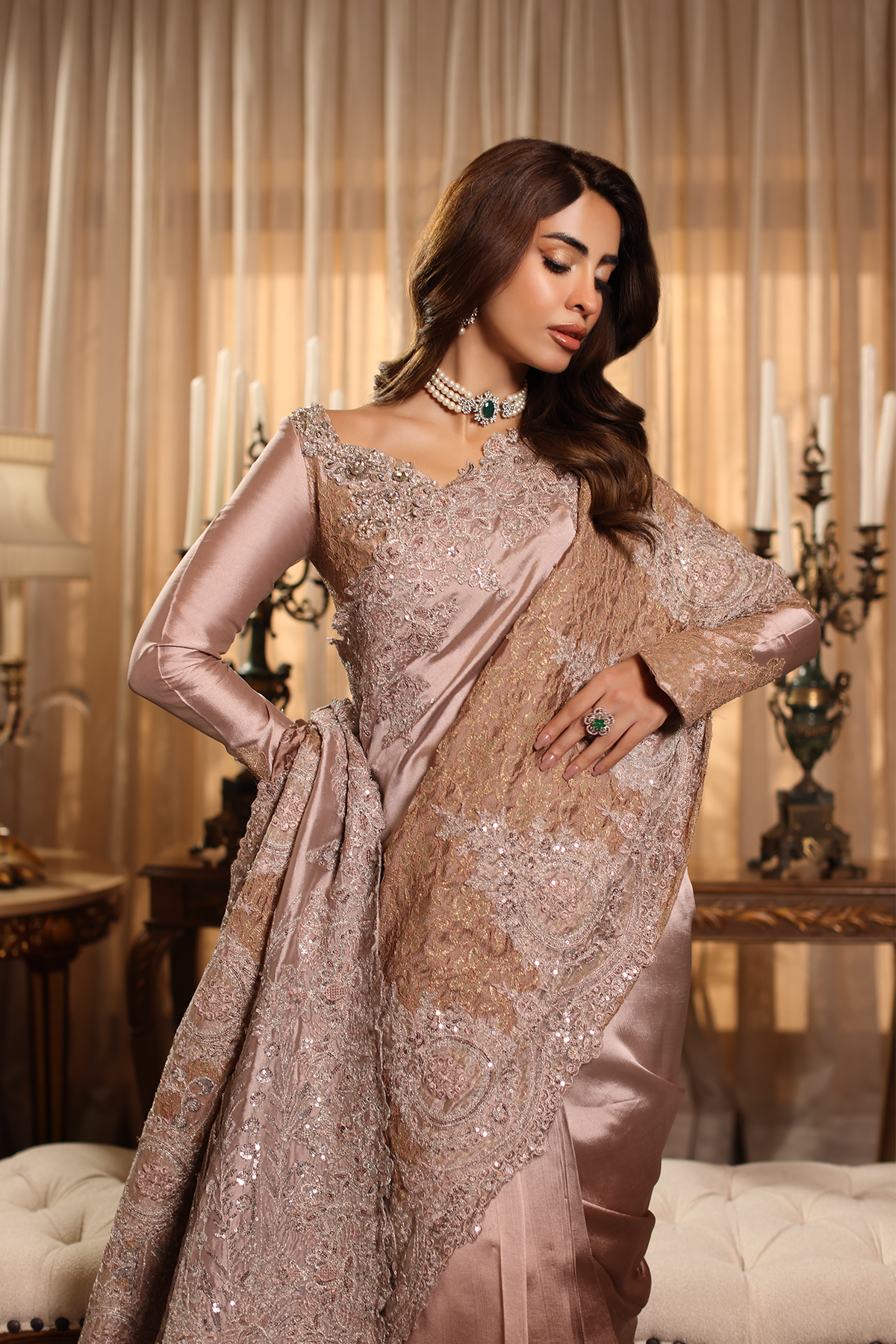 Musferah Saad | Forever Rose | Drape of Divinity-6