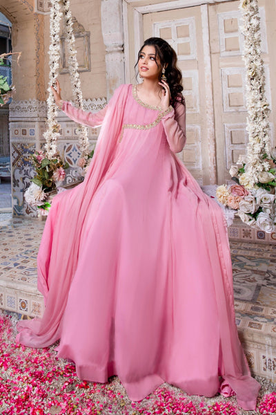 Hania & Umaimaz | Festive Collection | Gulabi -  Hania & Umaima  - Original Designer Dress - House of Maryam