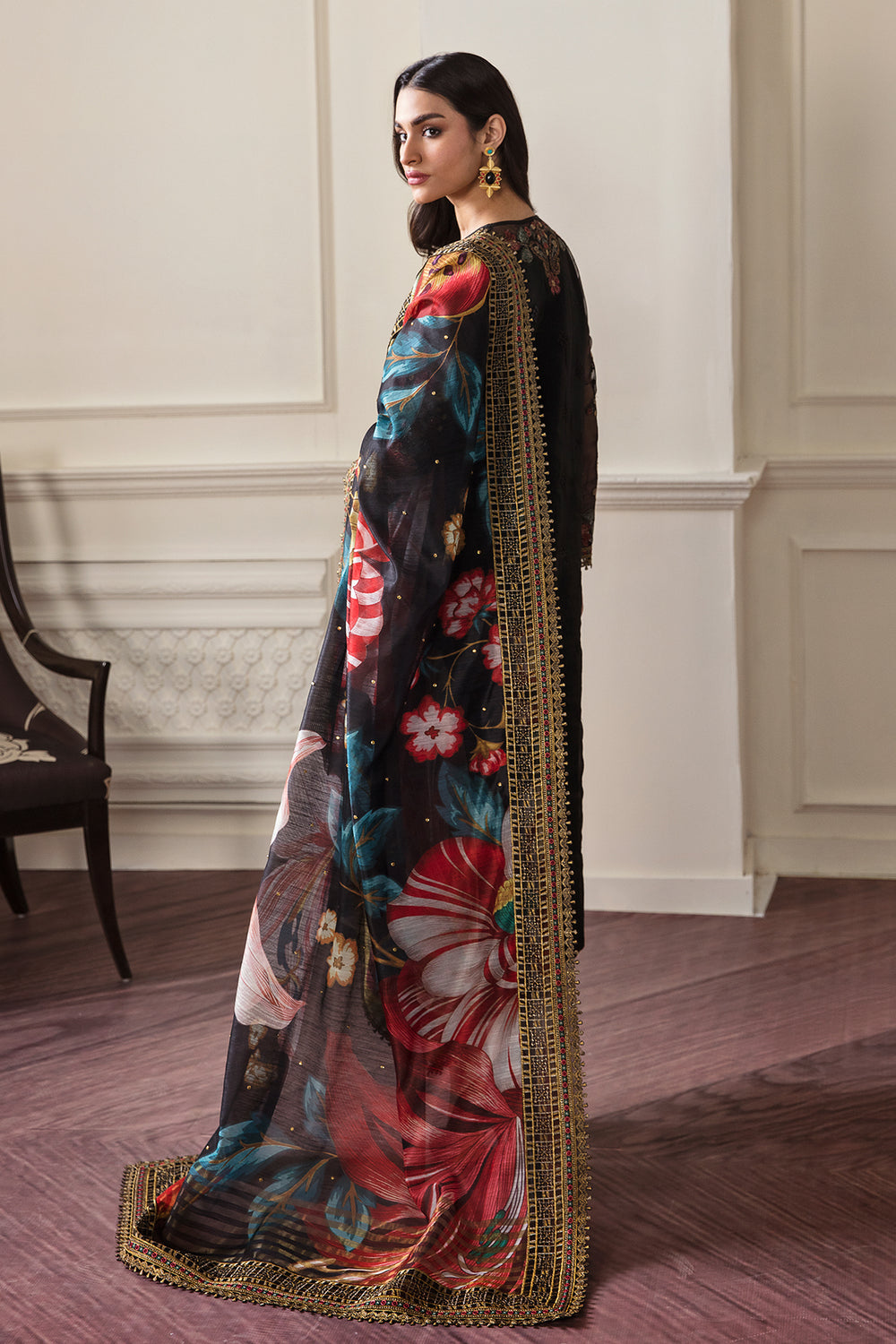 Baroque | Formals Collection | EMBROIDERED ORGANZA UF-290-2