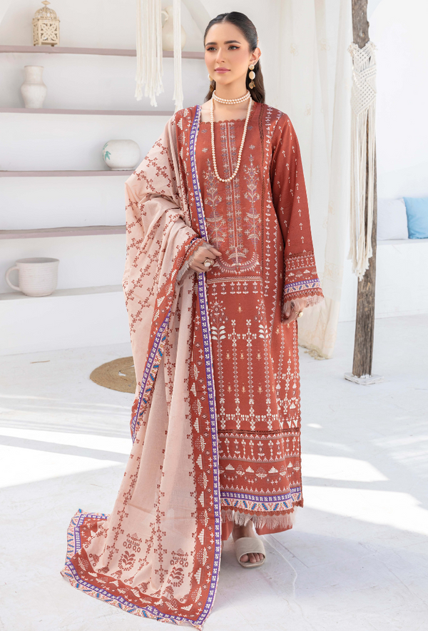 Humdum | Saira Bano Lawn 24 | D03 by Designer HumDum - House of Maryam - Pakistani Designer Ethnic Wear in {{ shop.shopifyCountryName }}