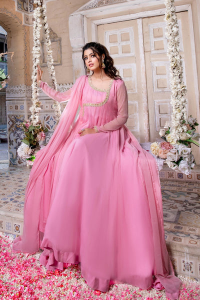 Hania & Umaimaz | Festive Collection | Gulabi -  Hania & Umaima  - Original Designer Dress - House of Maryam