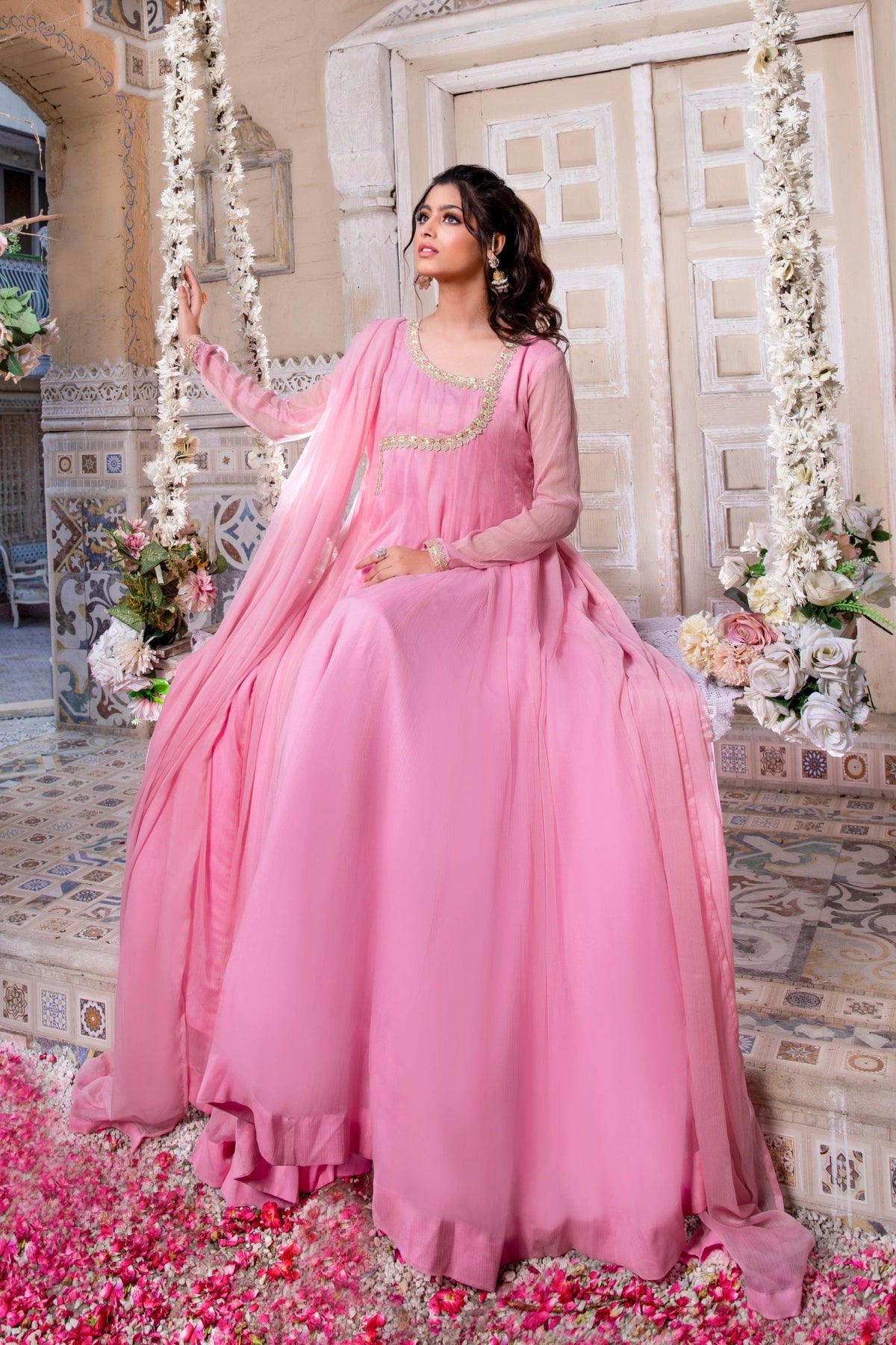 Hania & Umaimaz | Festive Collection | Gulabi -  Hania & Umaima  - Original Designer Dress - House of Maryam