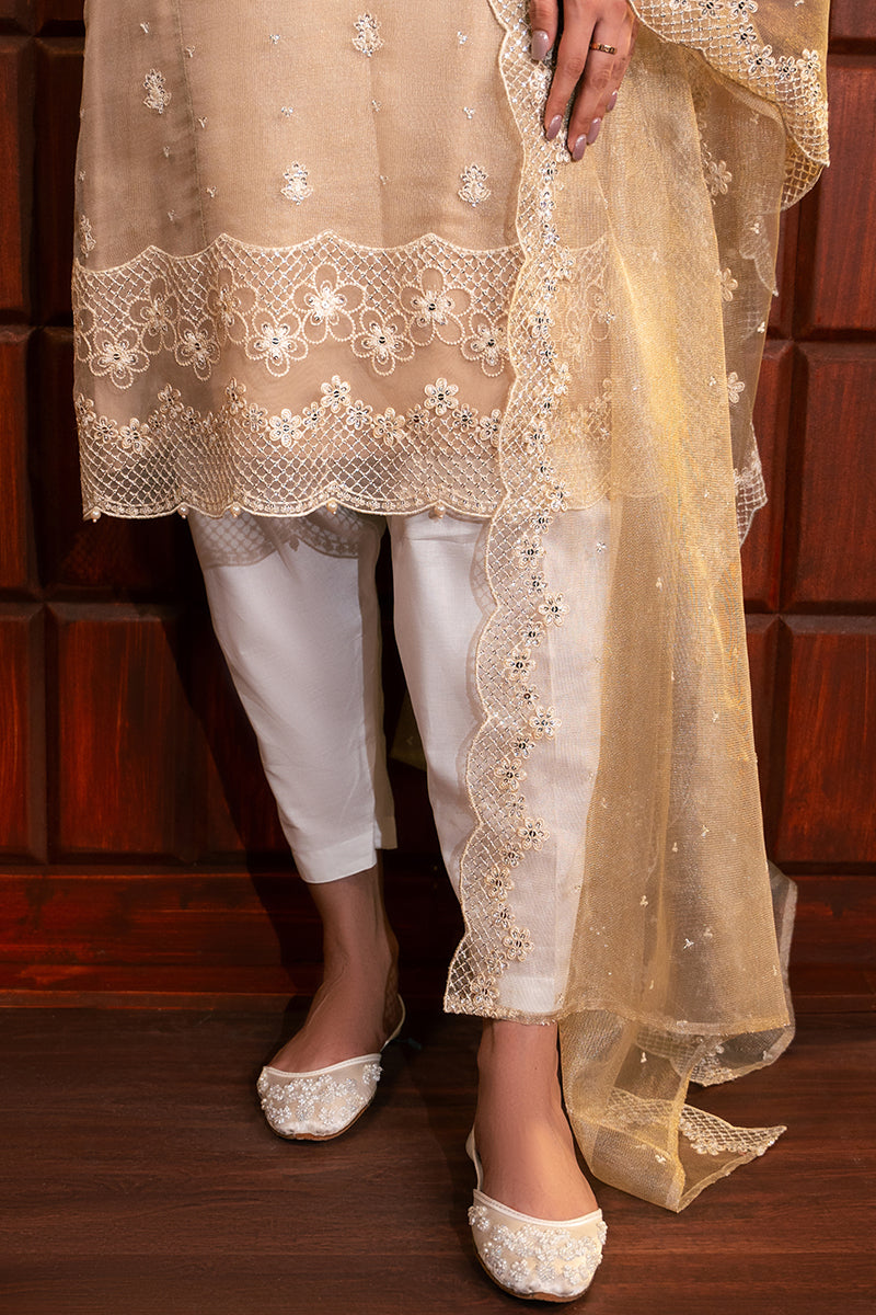 Cross Stitch | Luxury Pret | Sunset Sheen-2 PC (Shirt & Dupatta)-4