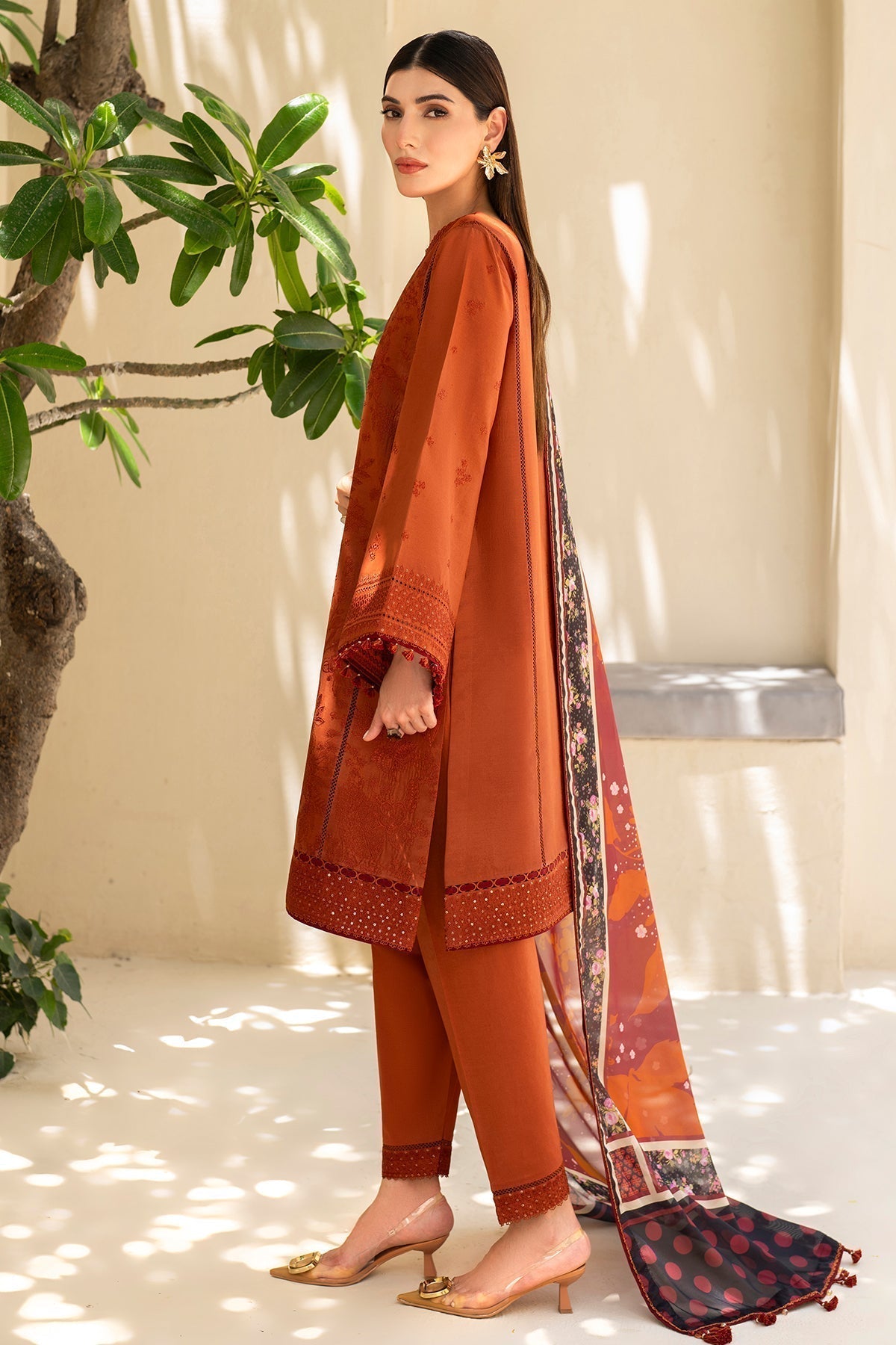 Jazmin | Irish Lawn SS 24 | D5 -  Jazmin Luxury - Original Designer Dress - House of Maryam