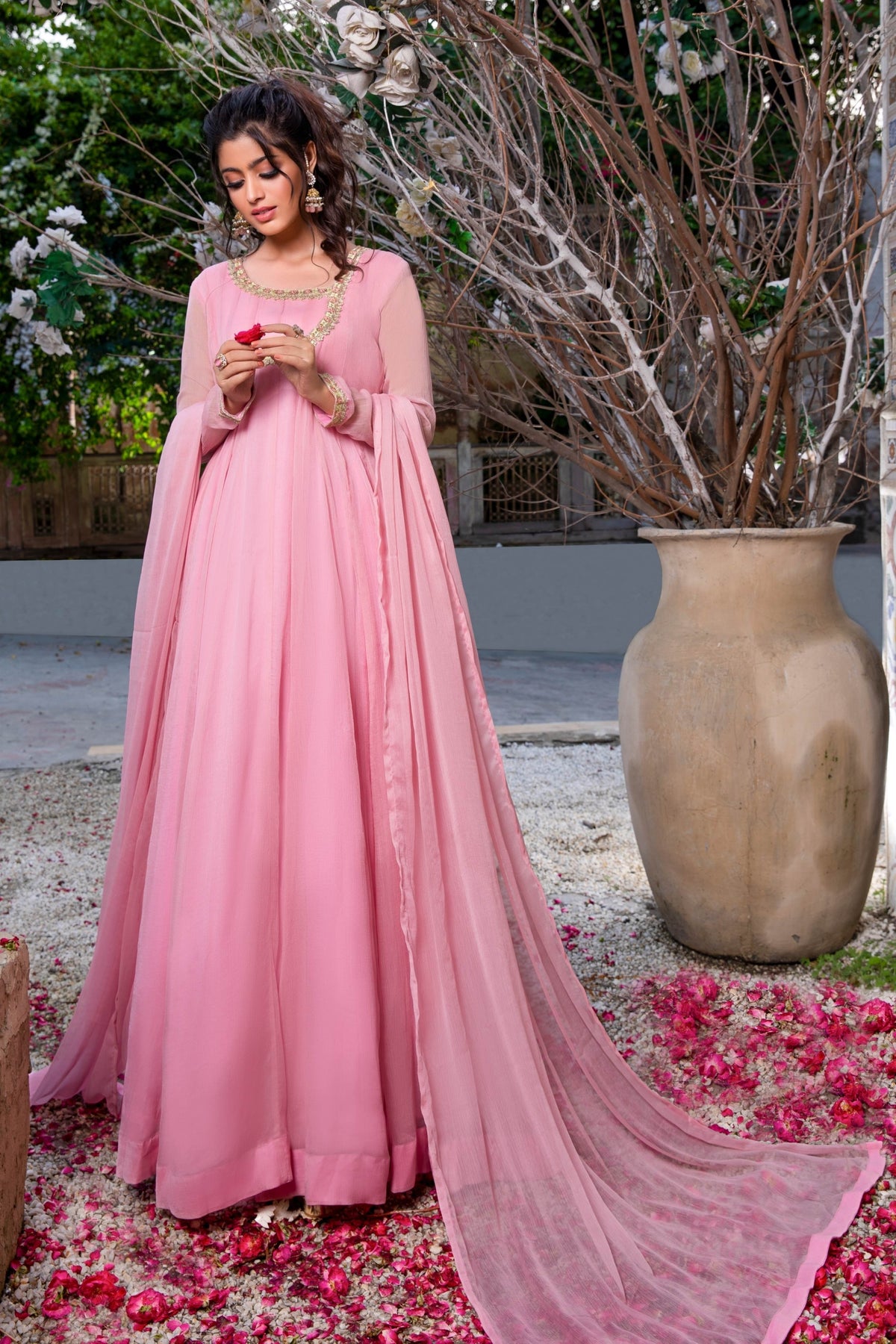 Hania & Umaimaz | Festive Collection | Gulabi -  Hania & Umaima  - Original Designer Dress - House of Maryam
