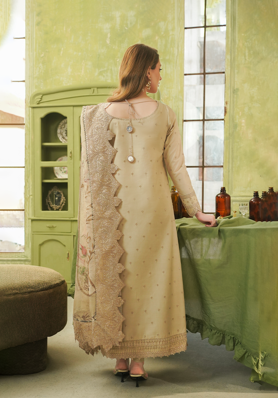 Zarqash | Tresor Luxury Lawn 24 | ZQT 0010 ALISA by Zarqash - House of Maryam