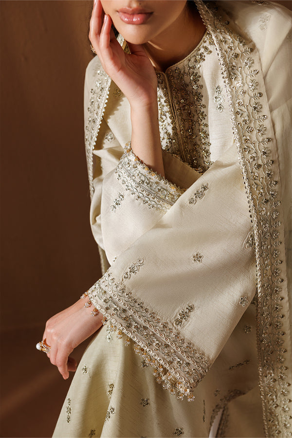 Baroque | Formals Collection | EMBROIDERED RAW SILK UF-4434, image 3