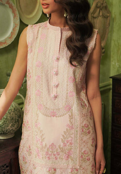 Zarqash | Tresor Luxury Lawn 24 | ZQT 003 FLORA -  Zarqash Luxury - Original Designer Dress - House of Maryam