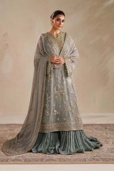 Baroque | Formals Collection | EMBROIDERED CHIFFON UF-4364