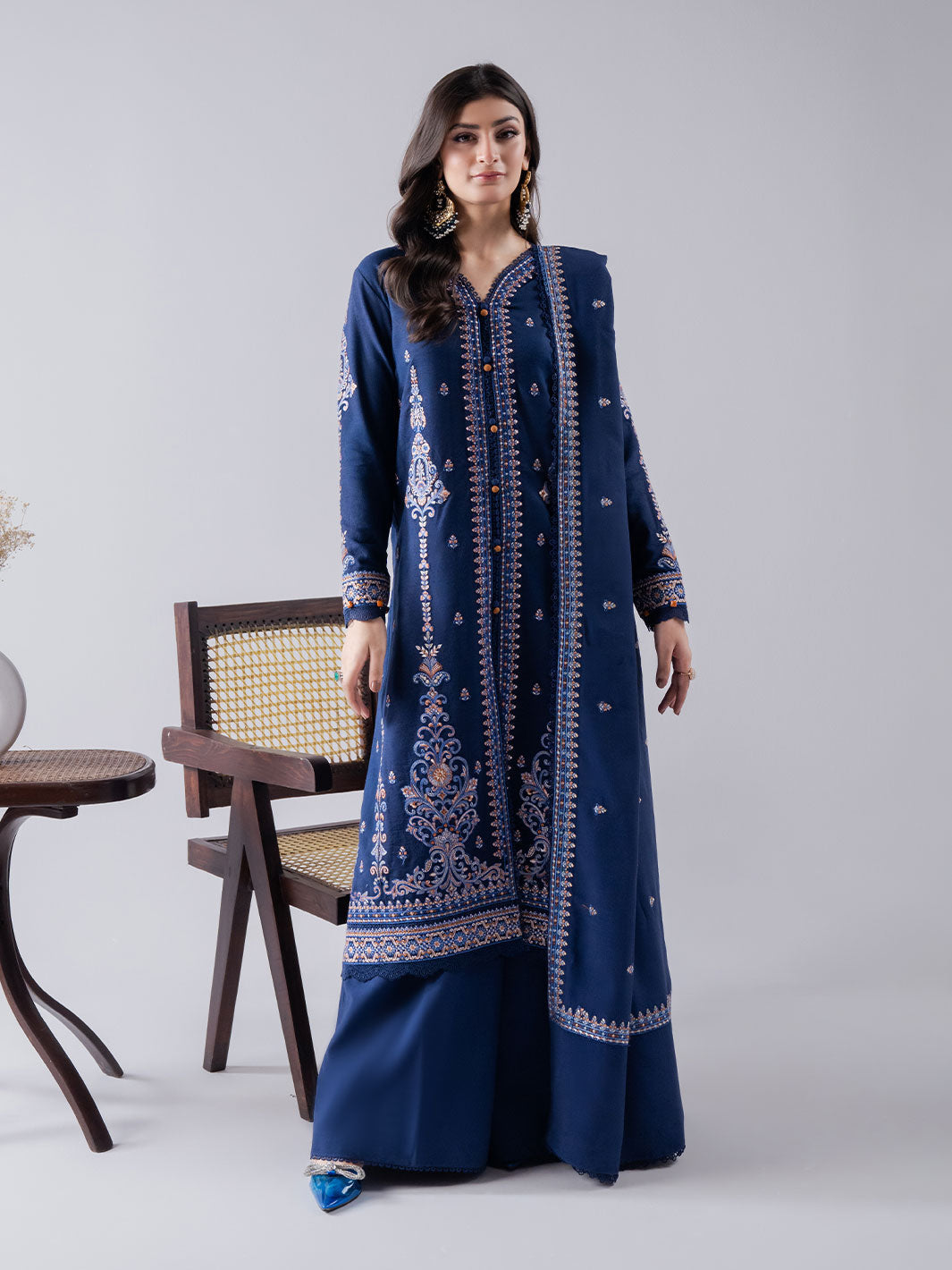 Faiza Faisal | Winter Edit 2024 | NAILA -  Faiza Faisal Ladies Clothes - Original Designer Dress - House of Maryam