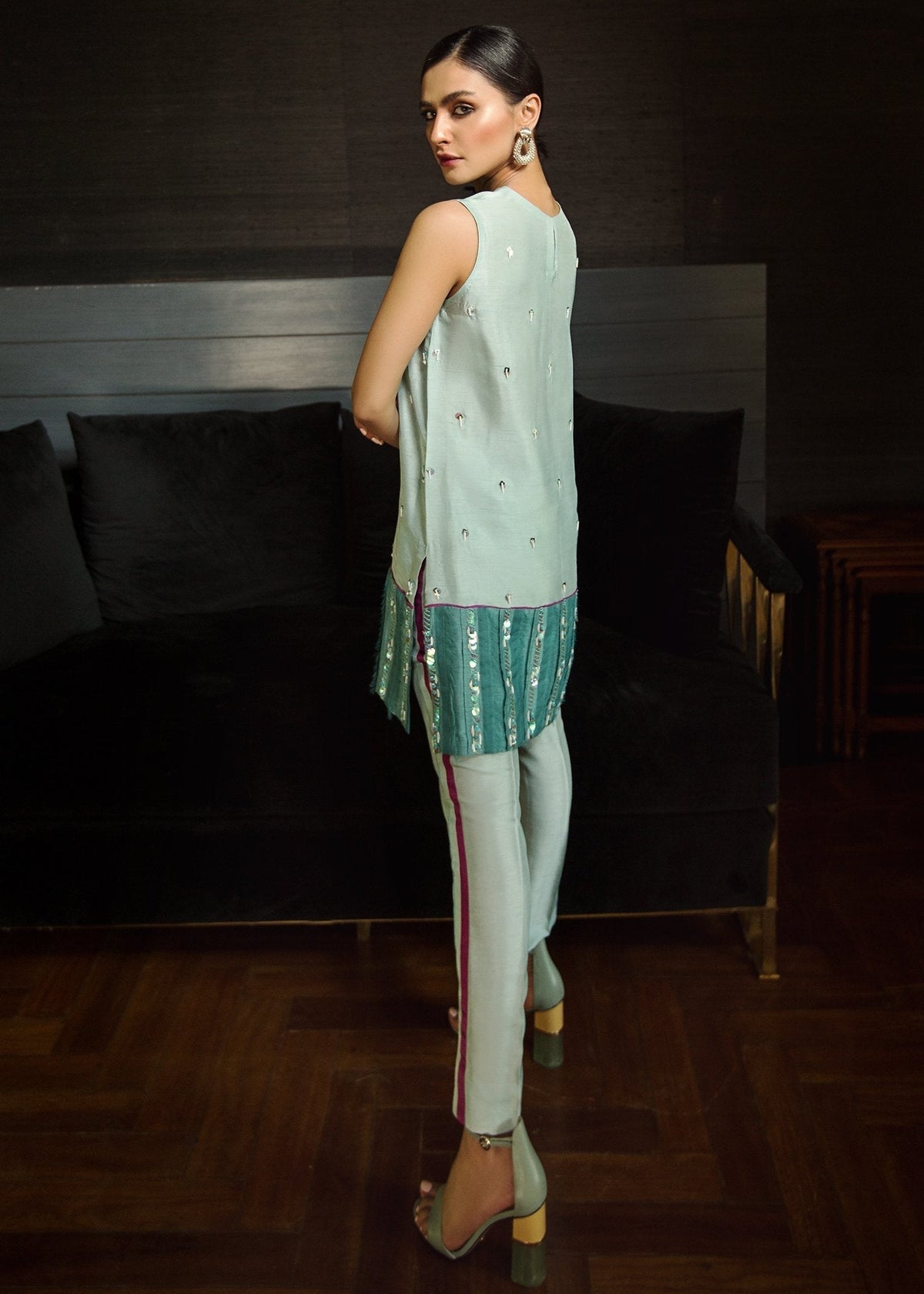 Hana | Serendipity Ready to Wear | Ombre -  Hana Ladies Clothes - Original Designer Dress - House of Maryam