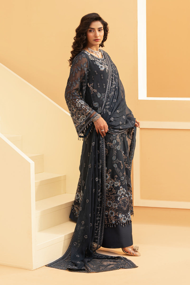Lavish Premium | Nikhaar Formals | MIDNIGHT BLUE, image 3