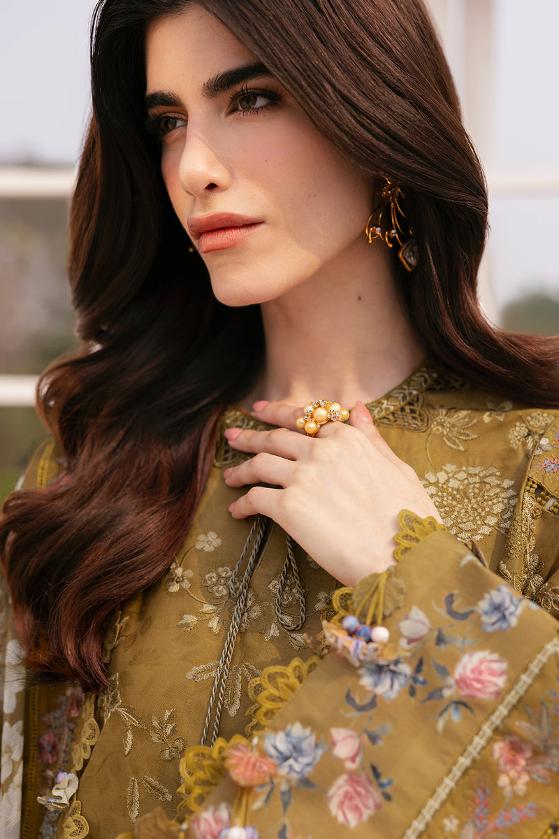 Baroque | Eid Lawn 25 | EL-D03 -  Baroque Ladies Clothes - Original Designer Dress - House of Maryam