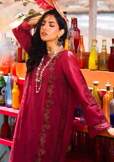 Elaf Premium | Hai Kuch Festive Lawn 24 | EHK-05 Naaz -  Elaf Premium Luxury - Original Designer Dress - House of Maryam