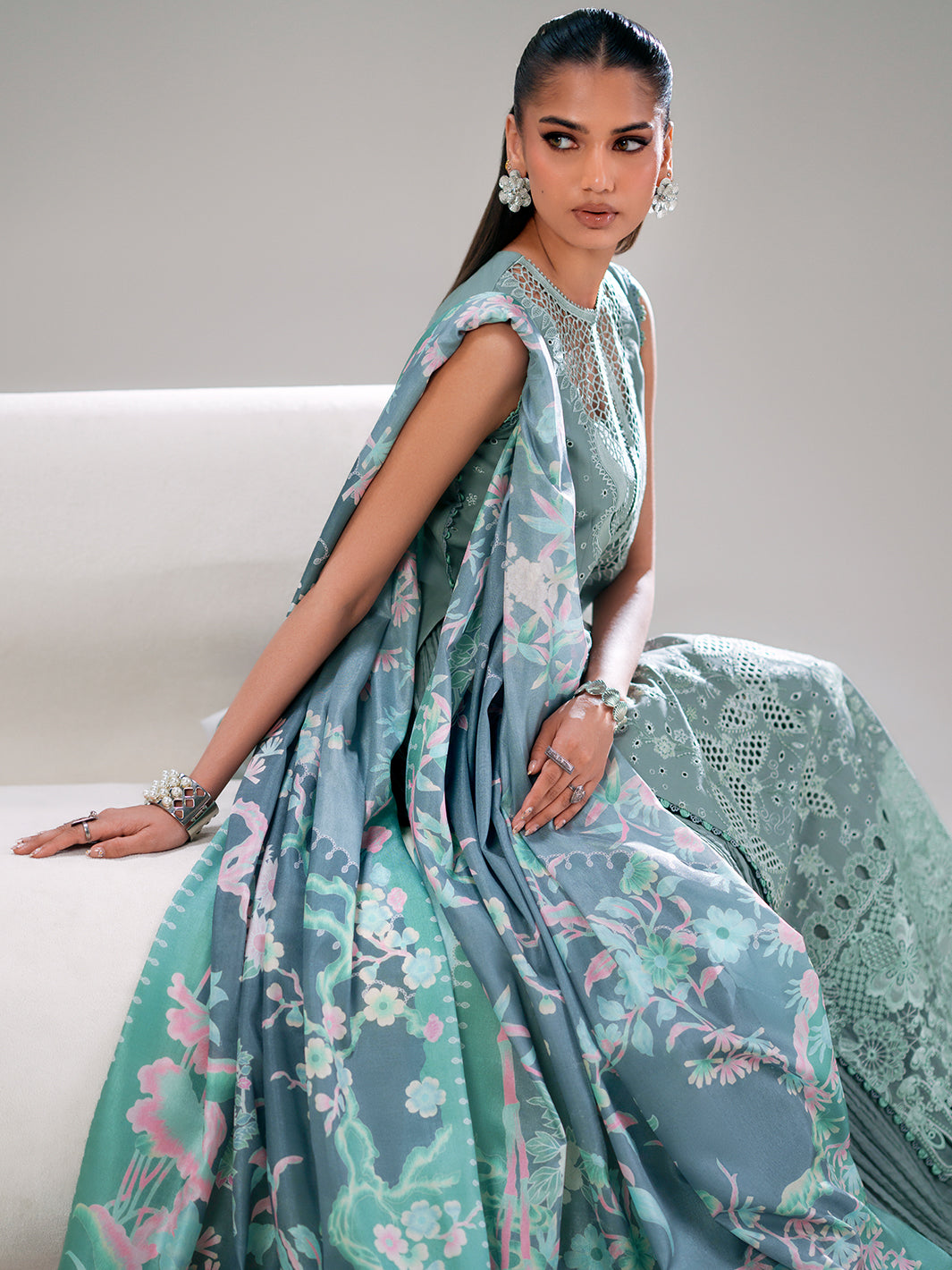 Bin Ilyas | Amour Luxury Lawn 26 |181-A-7