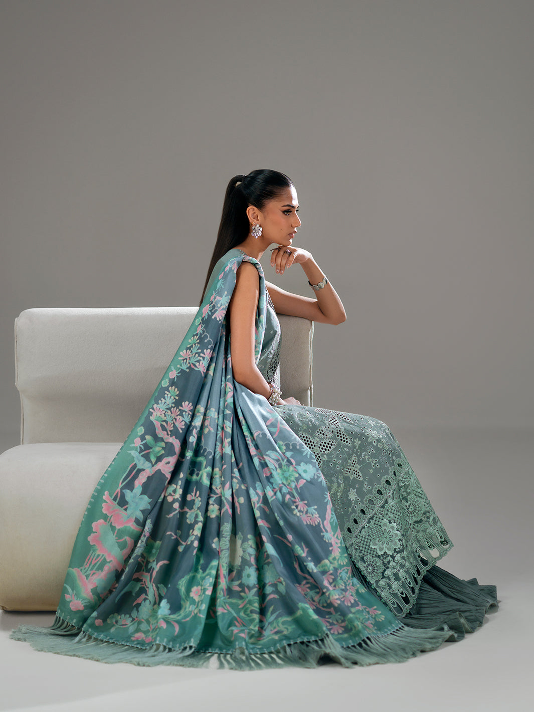 Bin Ilyas | Amour Luxury Lawn 26 |181-A-6