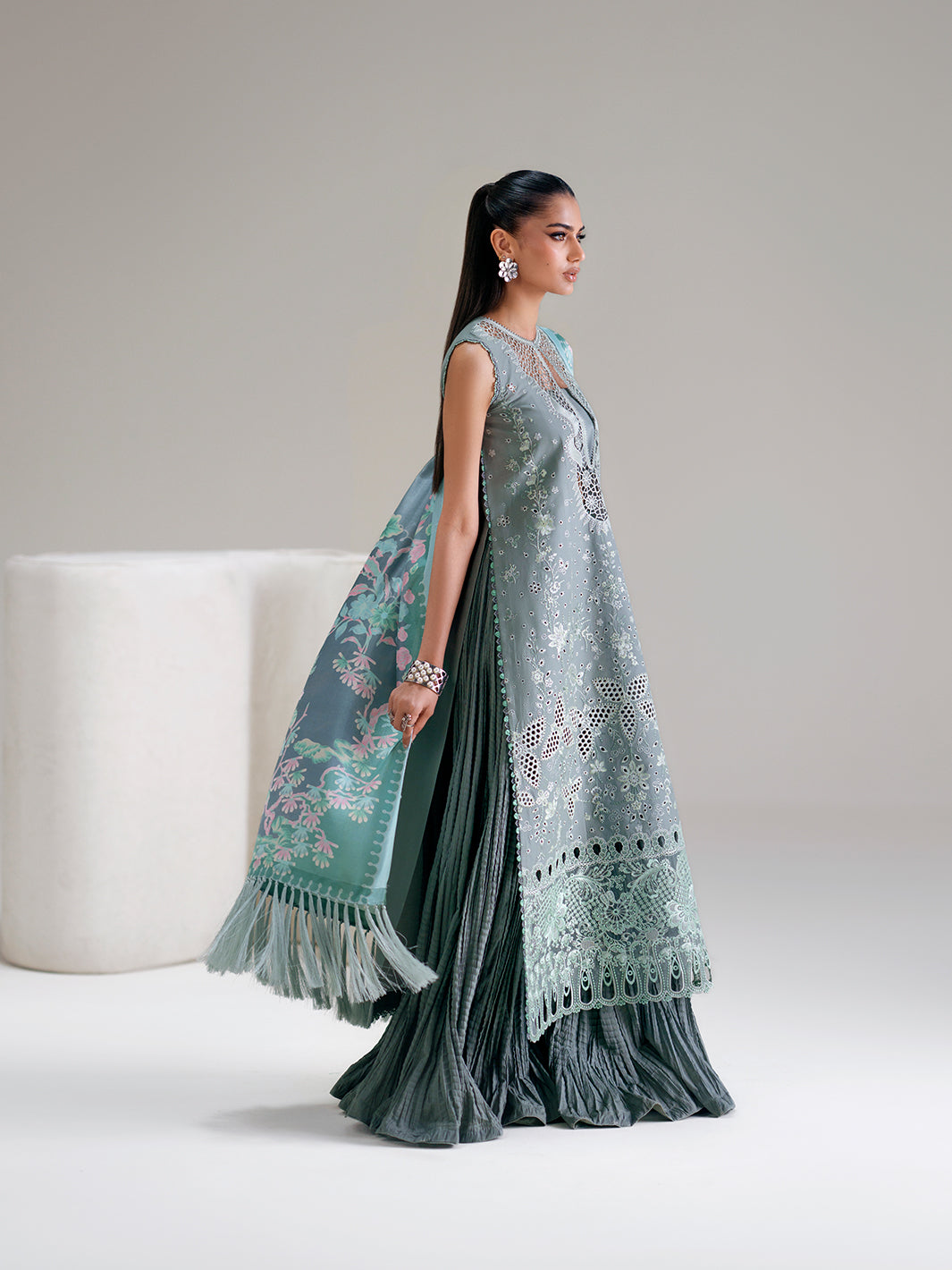 Bin Ilyas | Amour Luxury Lawn 26 |181-A-3