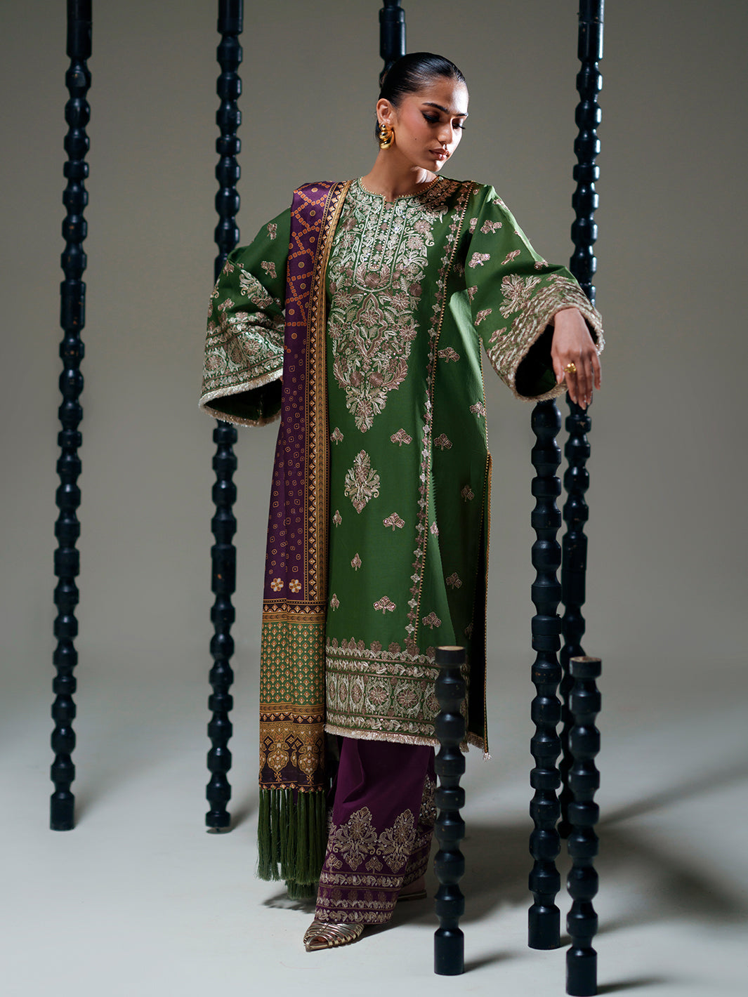 Bin Ilyas | Amour Luxury Lawn 26 | 183-B-5