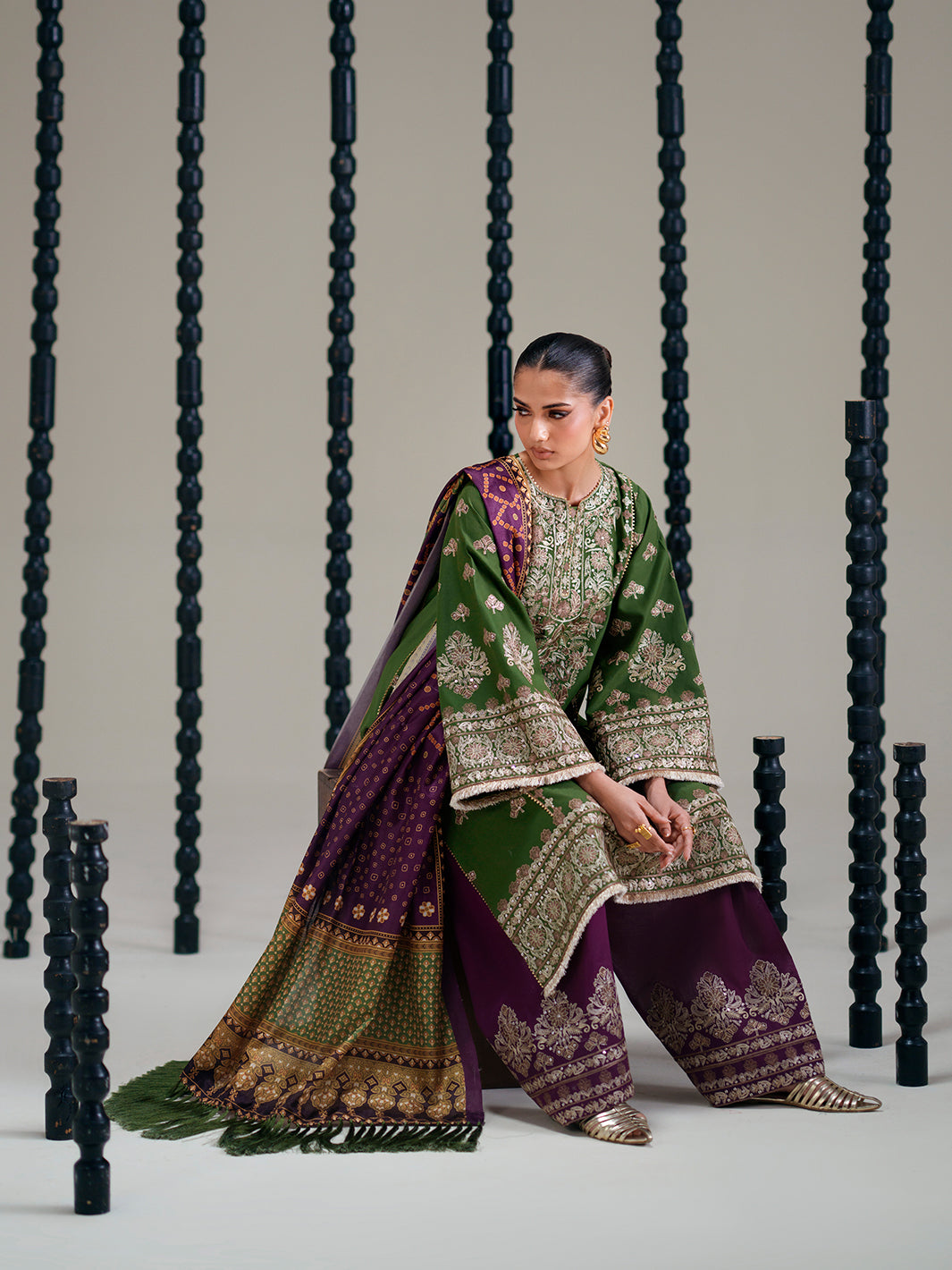 Bin Ilyas | Amour Luxury Lawn 26 | 183-B-7