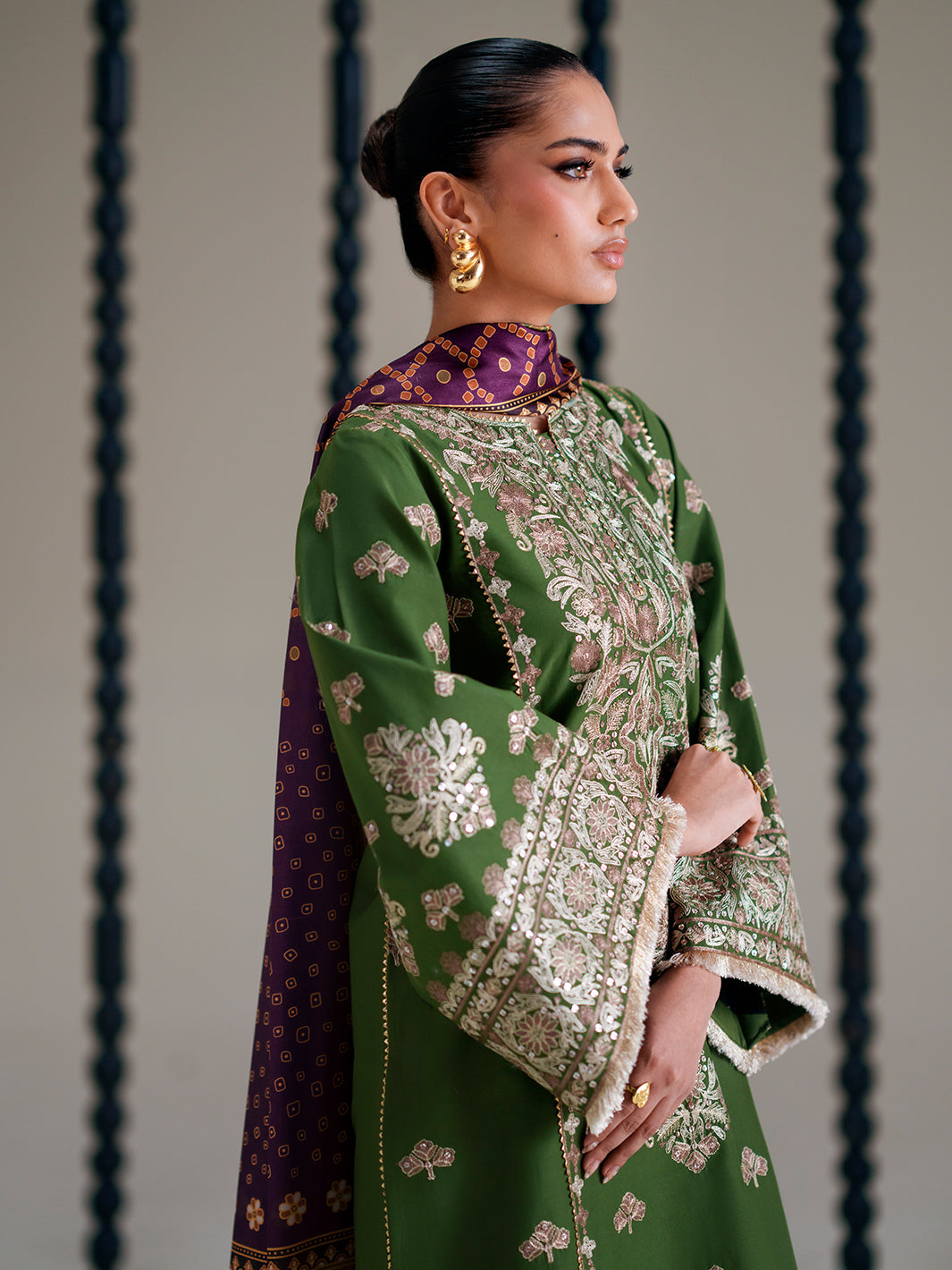 Bin Ilyas | Amour Luxury Lawn 26 | 183-B-4