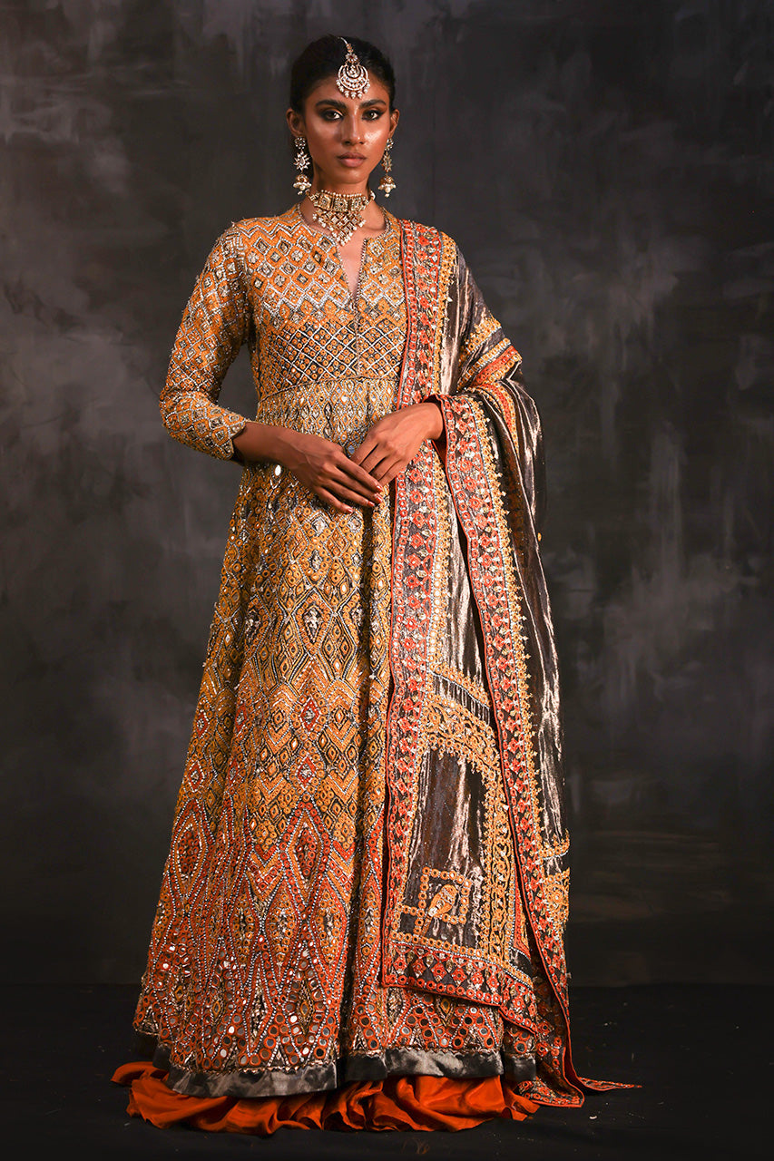 Nida Azwer | Heritage Heirlooms '22 | Kargah-E-Aaina -  Nida Azwer Bridals - Original Designer Dress - House of Maryam