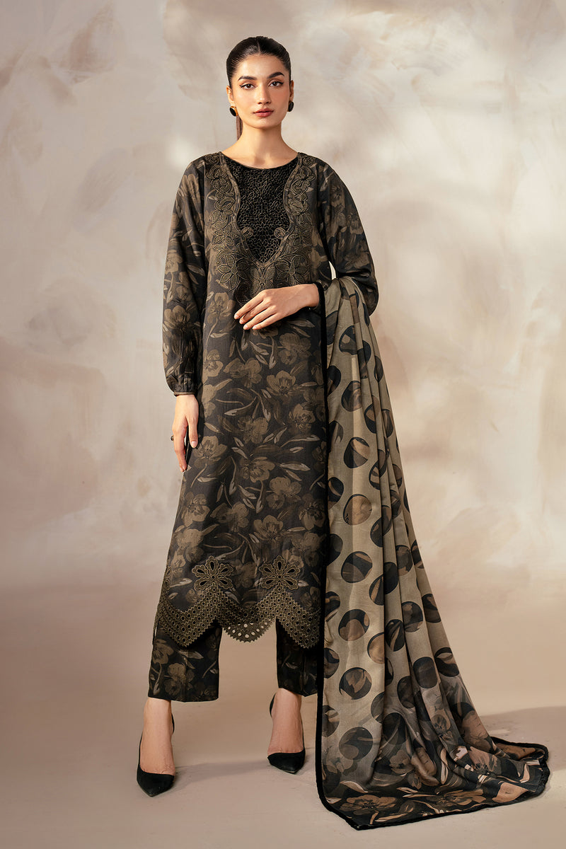 Baroque | Luxury Pret 24 | UF-4030 -  Baroque Ladies Clothes - Original Designer Dress - House of Maryam