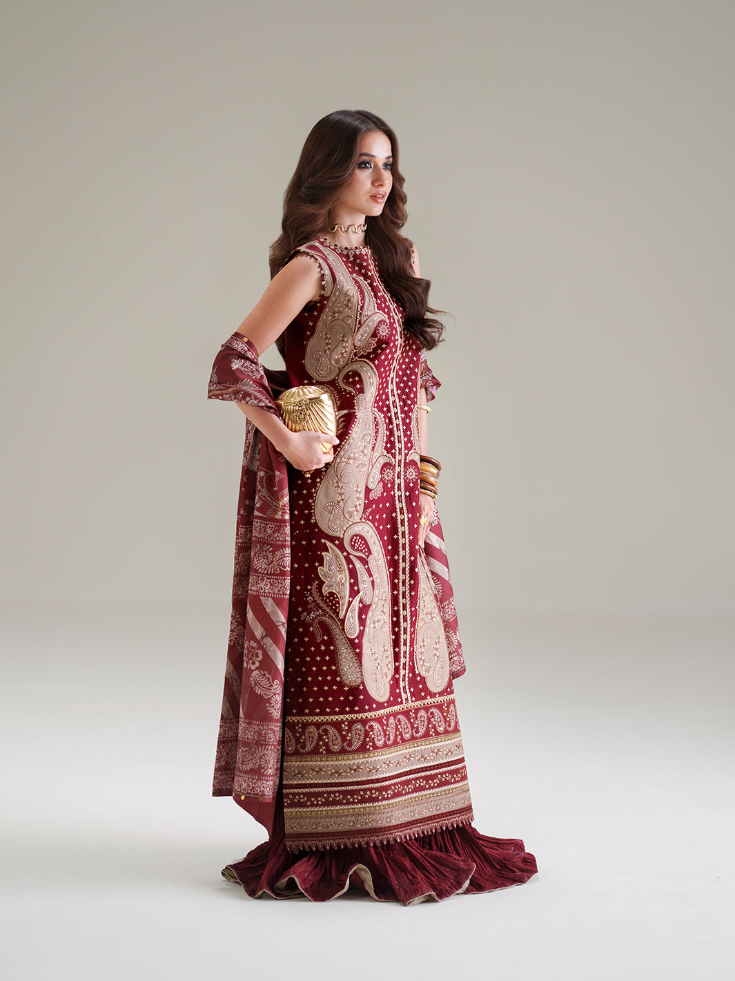 Bin Ilyas | Amour Luxury Lawn 26 | 185-A-2