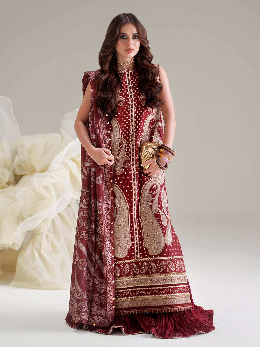 Bin Ilyas | Amour Luxury Lawn 26 | 185-A