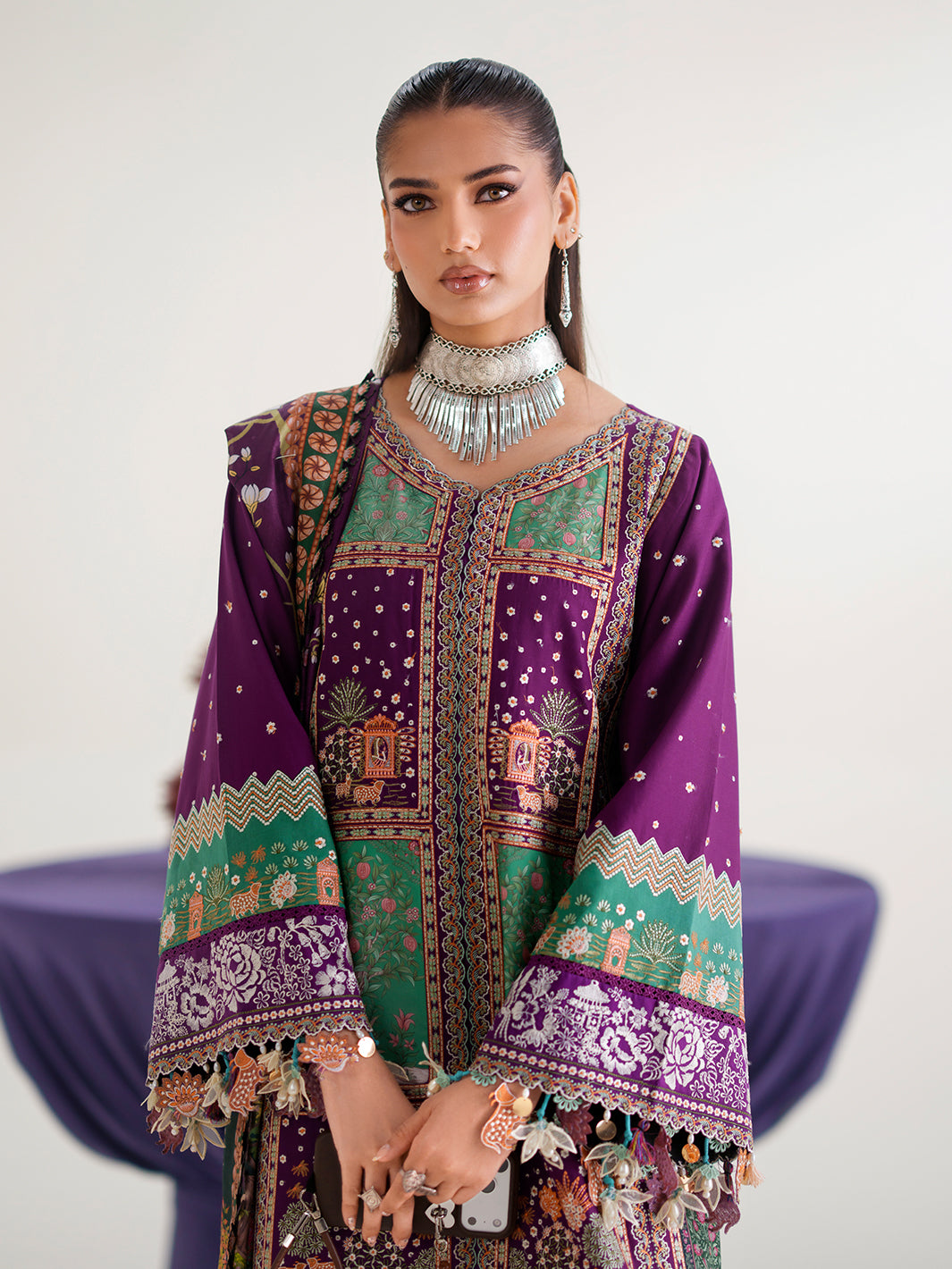 Bin Ilyas | Amour Luxury Lawn 26 |186-A-5