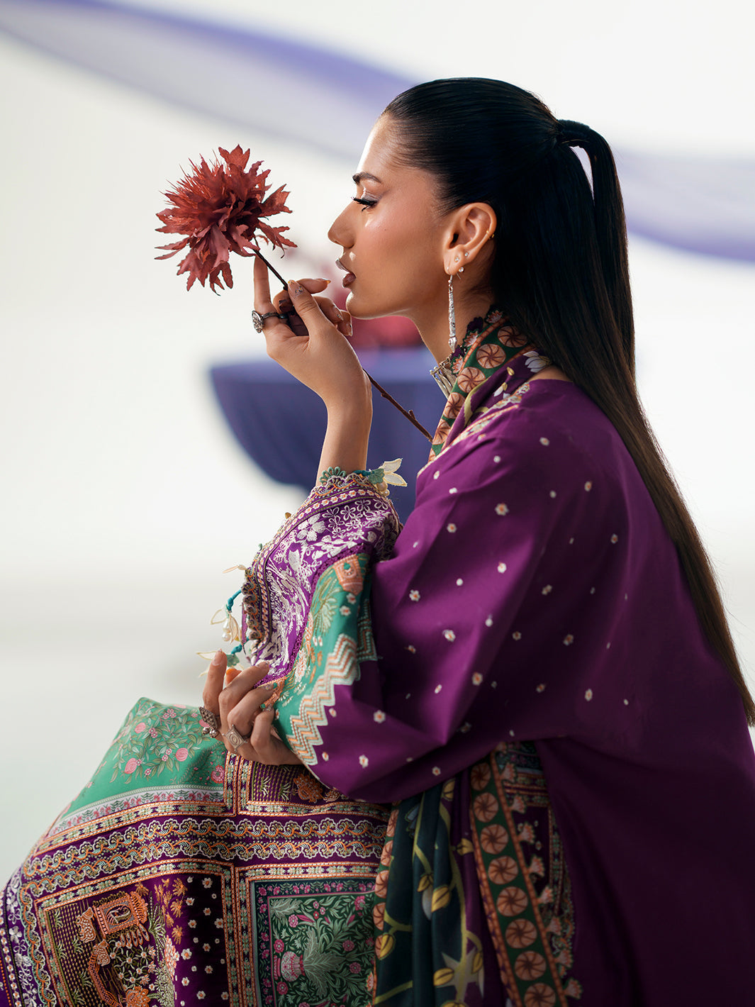 Bin Ilyas | Amour Luxury Lawn 26 |186-A-6