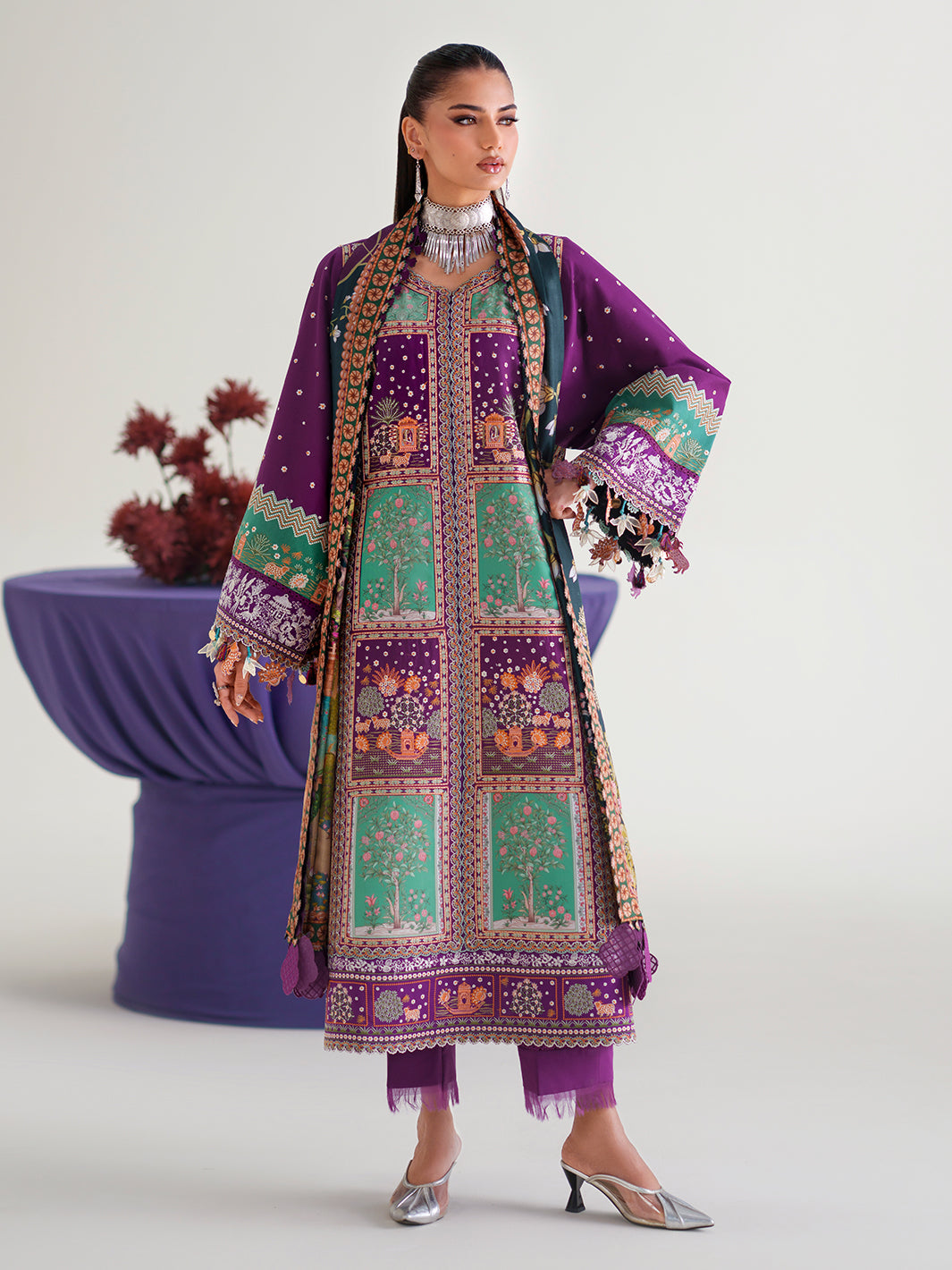 Bin Ilyas | Amour Luxury Lawn 26 |186-A-1