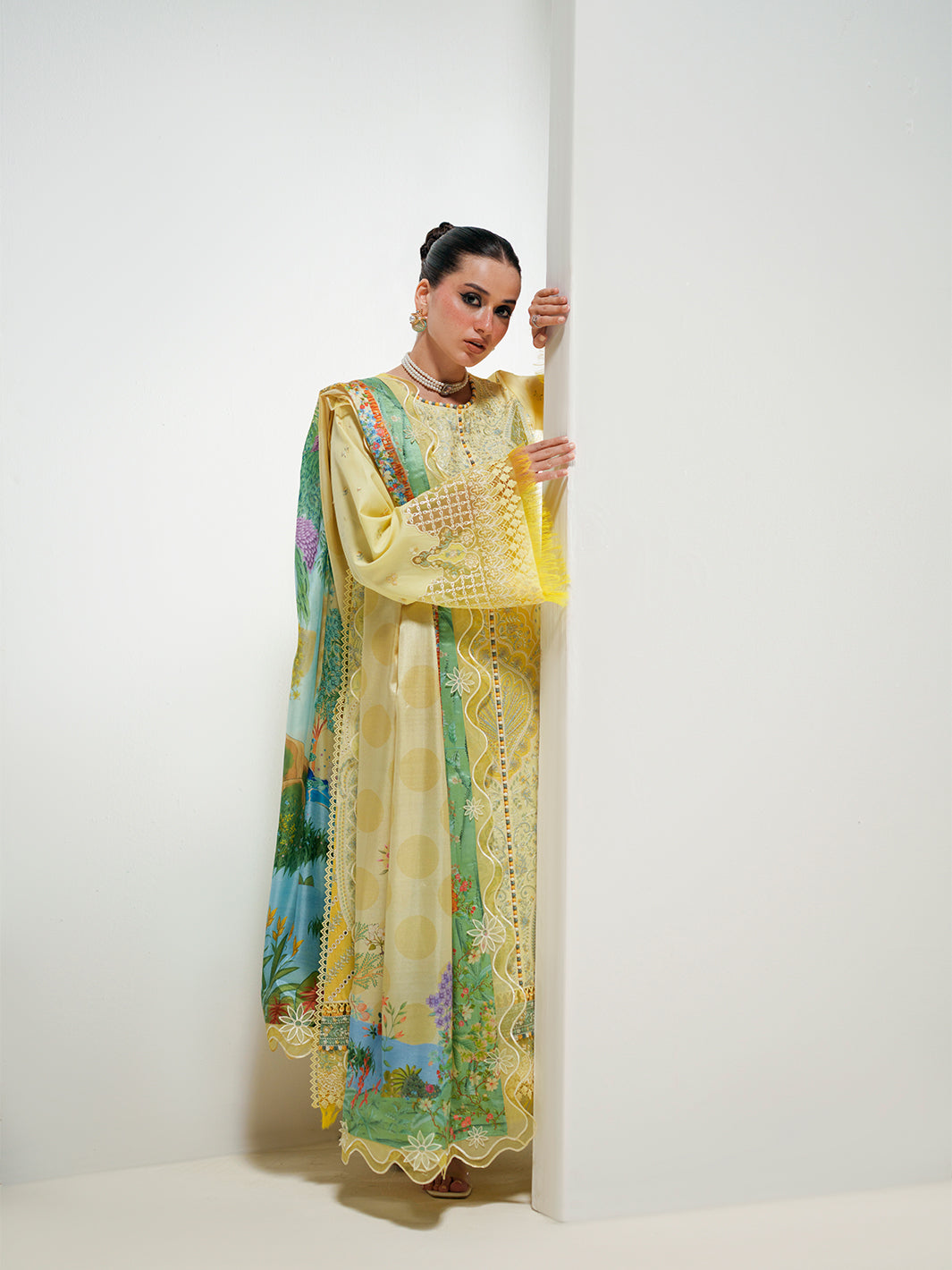 Bin Ilyas | Amour Luxury Lawn 26 | 187-B, image 7