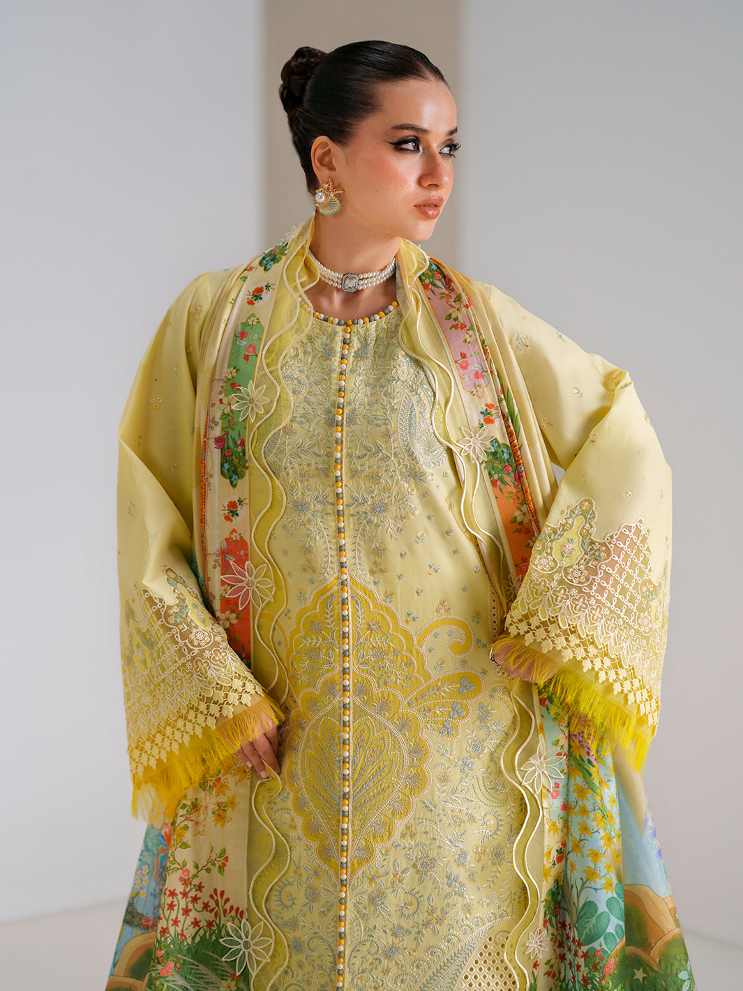 Bin Ilyas | Amour Luxury Lawn 26 | 187-B, image 5