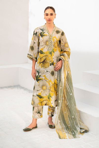 Baroque | Luxury Pret 24 | LAWN UF-669 -  Baroque Luxury - Original Designer Dress - House of Maryam