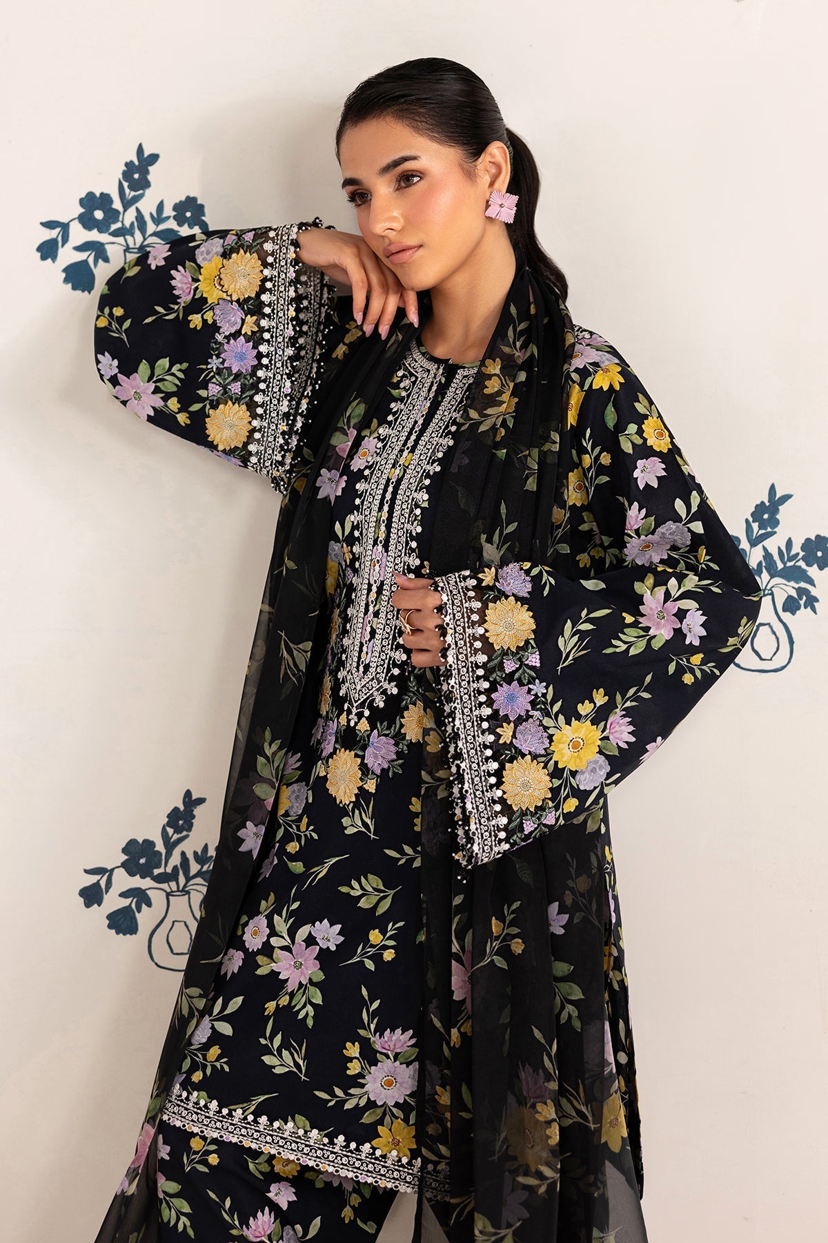 Baroque | Luxury Summer Pret | UF-4465, image 3