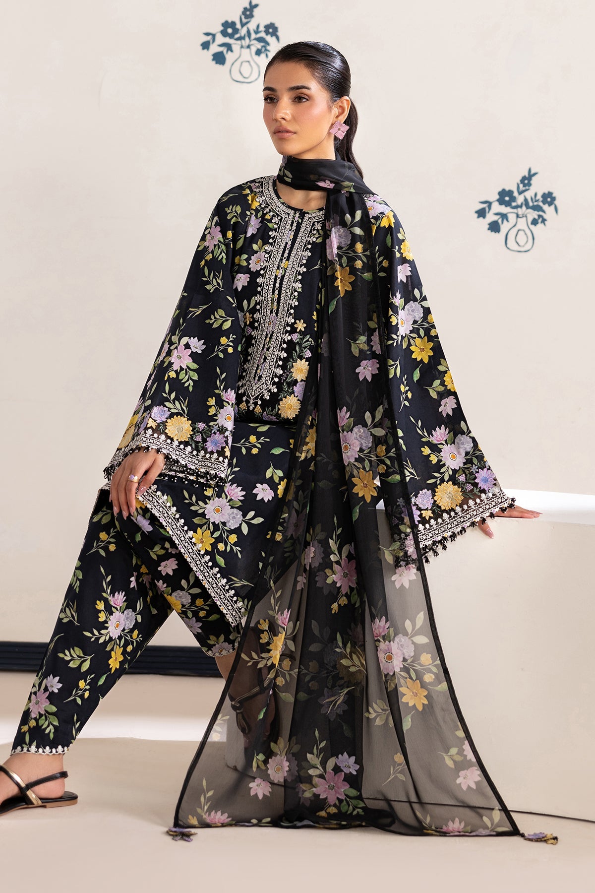 Baroque | Luxury Summer Pret | UF-4465, image 4