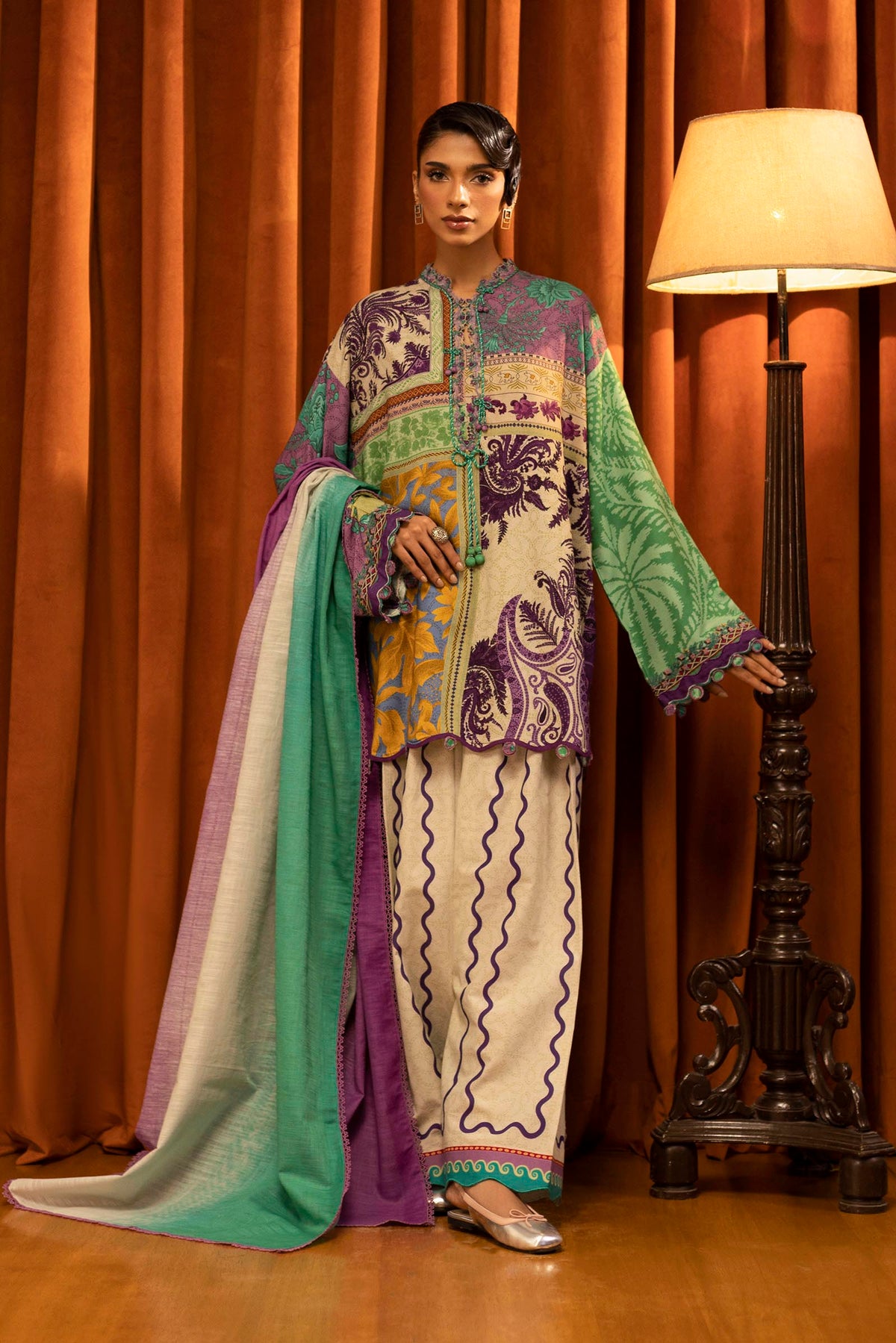 Sana Safinaz | Muzlin Winter 25 | 018B-1