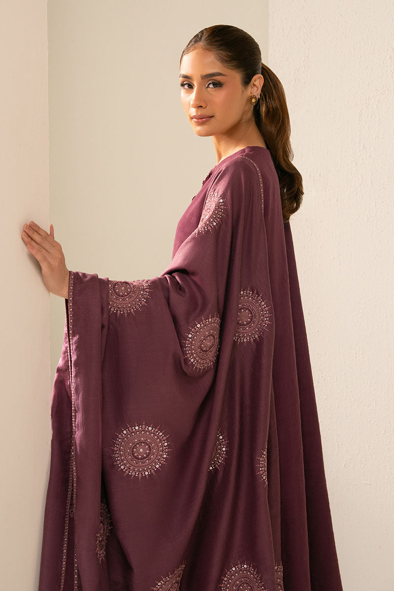 Cross Stitch | Exclusive Pret | Plum Berry-2PC (Shirt & Dupatta), image 4