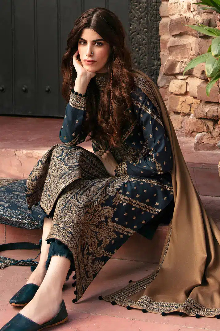 Jazmin | Dastaan Luxury Winter 23 | D2 -  Jazmin Luxury - Original Designer Dress - House of Maryam