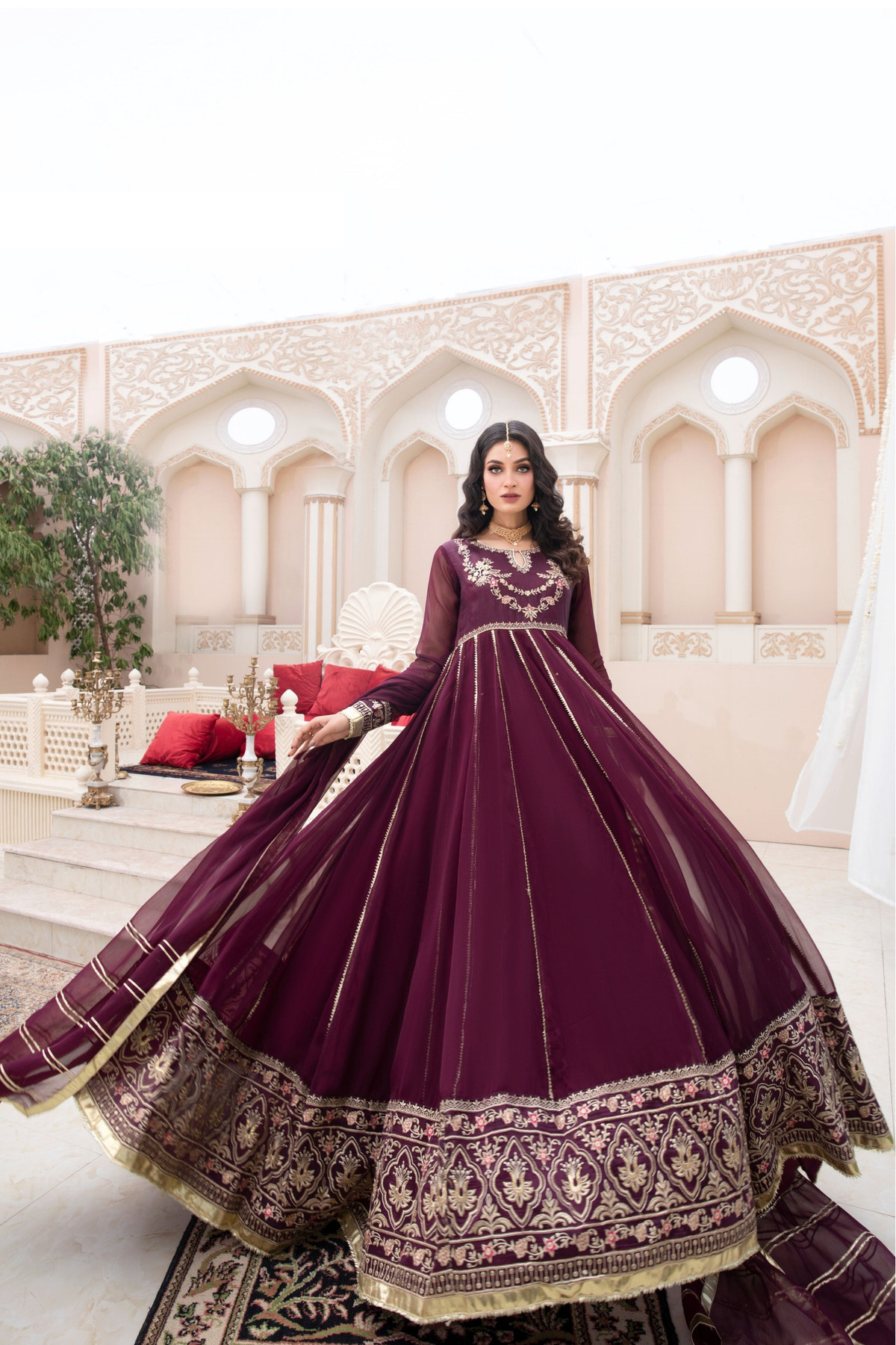 Hania & Umaimaz | Festive Collection | Jamni -  Hania & Umaima  - Original Designer Dress - House of Maryam