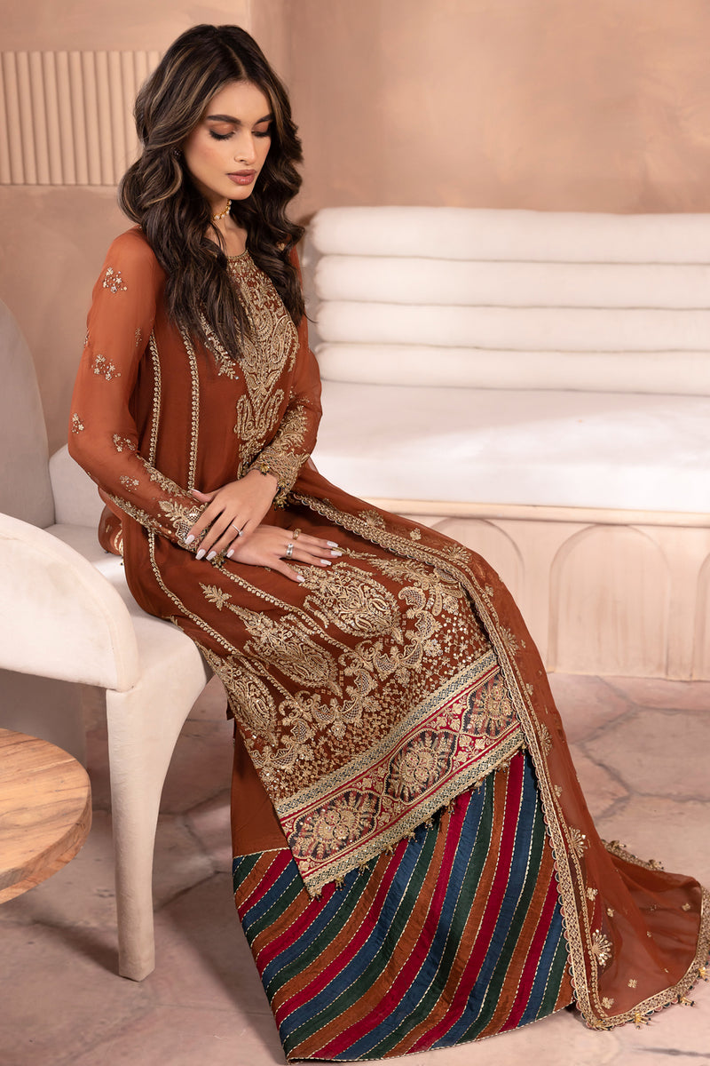 Jazmin | Formals Collection | CHIFFON UC-3040 -  Jazmin Formal - Original Designer Dress - House of Maryam