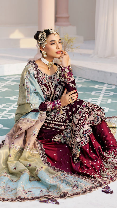 Zebtan | Andaz e Makhmal | ZAM-04 -  Zebtan Ladies Clothes - Original Designer Dress - House of Maryam