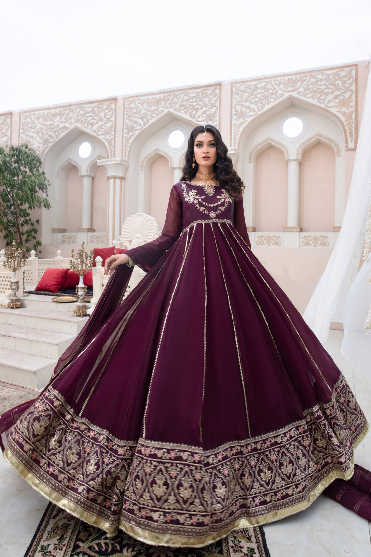 Hania & Umaimaz | Festive Collection | Jamni -  Hania & Umaima  - Original Designer Dress - House of Maryam
