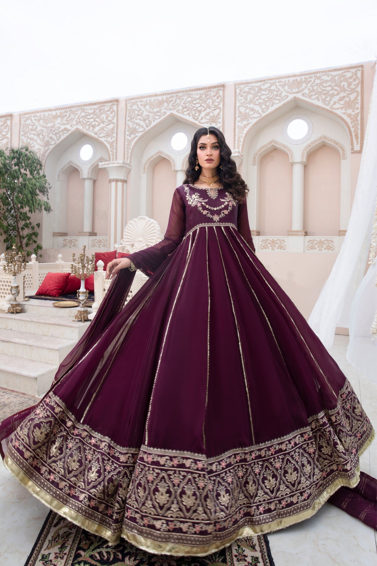 Hania & Umaimaz | Festive Collection | Jamni -  Hania & Umaima  - Original Designer Dress - House of Maryam