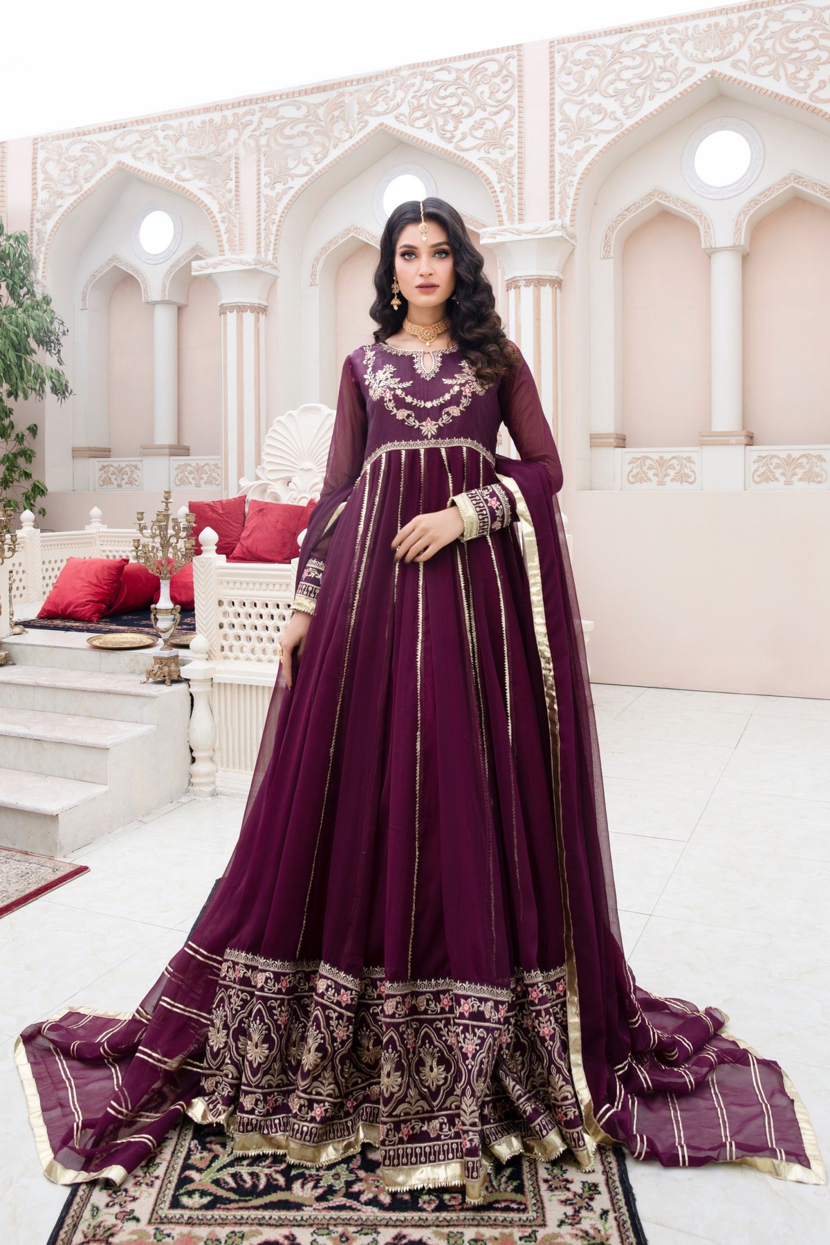 Hania & Umaimaz | Festive Collection | Jamni -  Hania & Umaima  - Original Designer Dress - House of Maryam